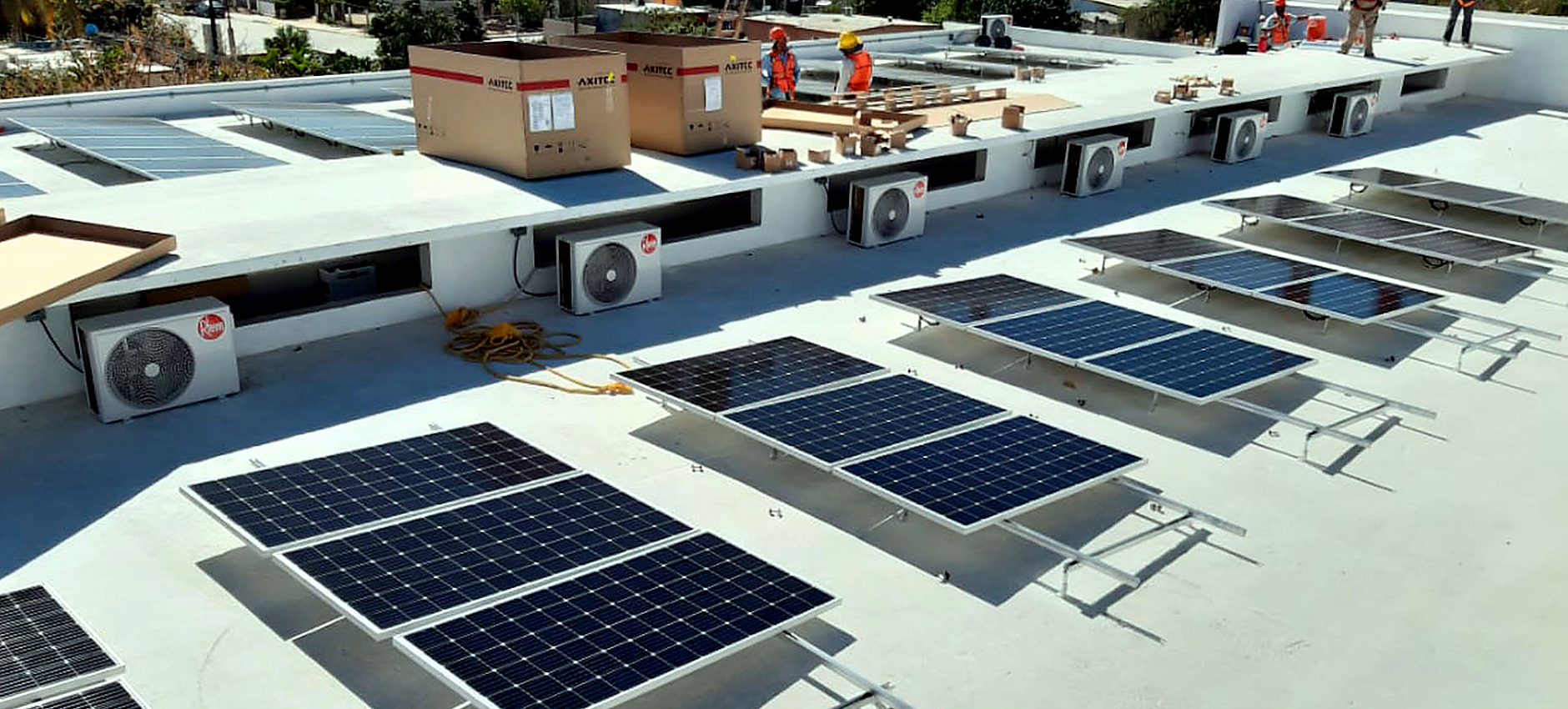 Instalacion fotovoltaica SONUEL en azotea